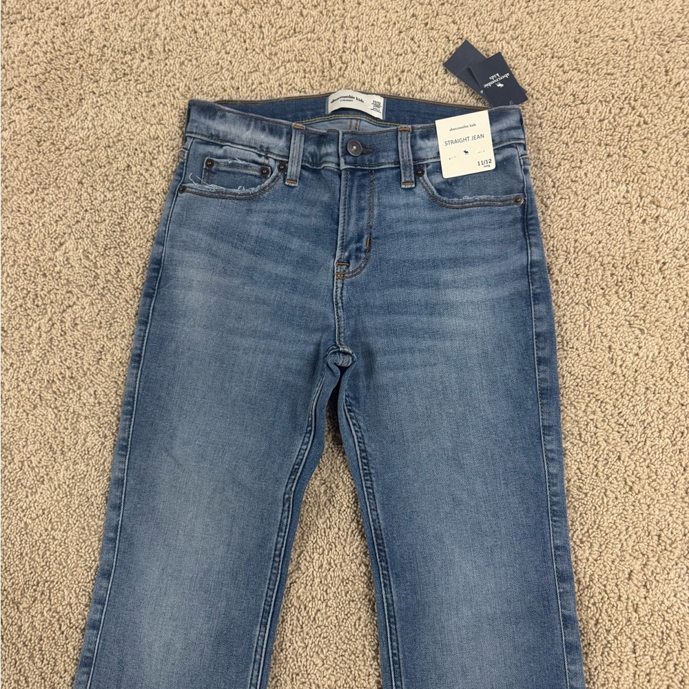 Abercrombie Kids Blue Straight Jeans